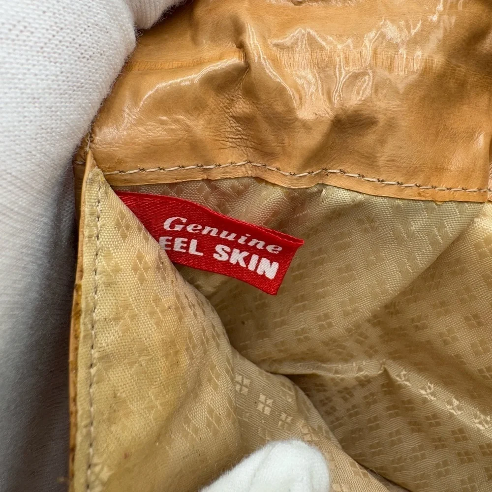 Vintage WSN Genuine Eel Skin Wallet